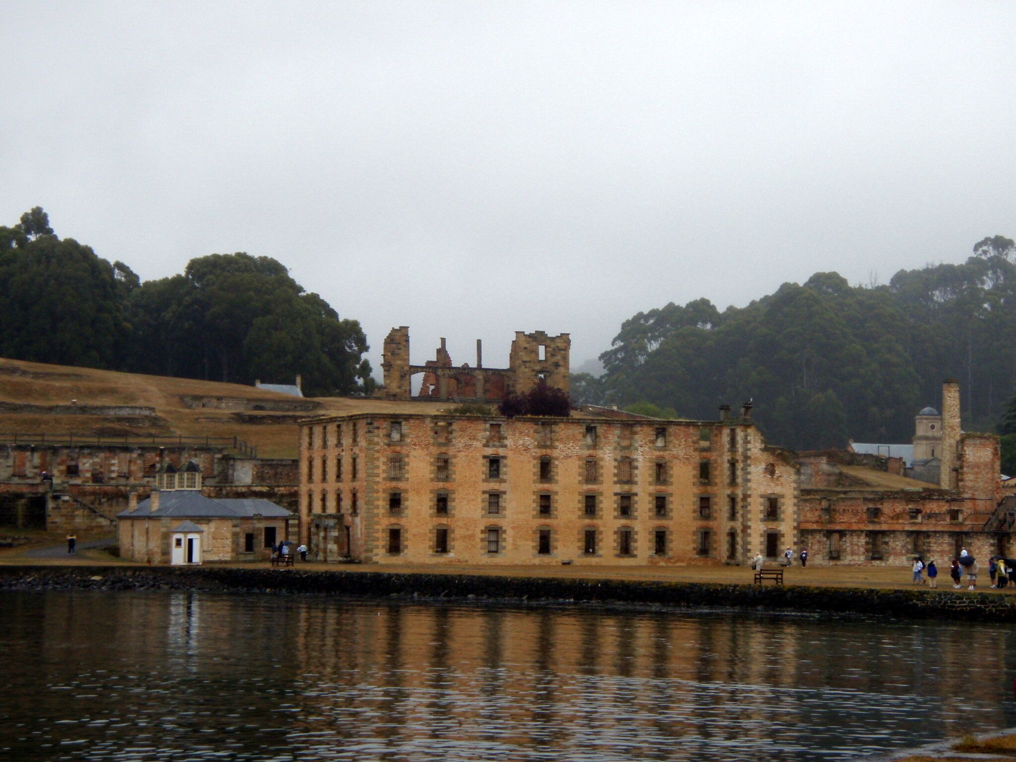 Port Arthur is a former convict settlement near Stewarts Bay. You can take a tour of the historic site and see the ruins of the "inescapable prison" of Tasmania.