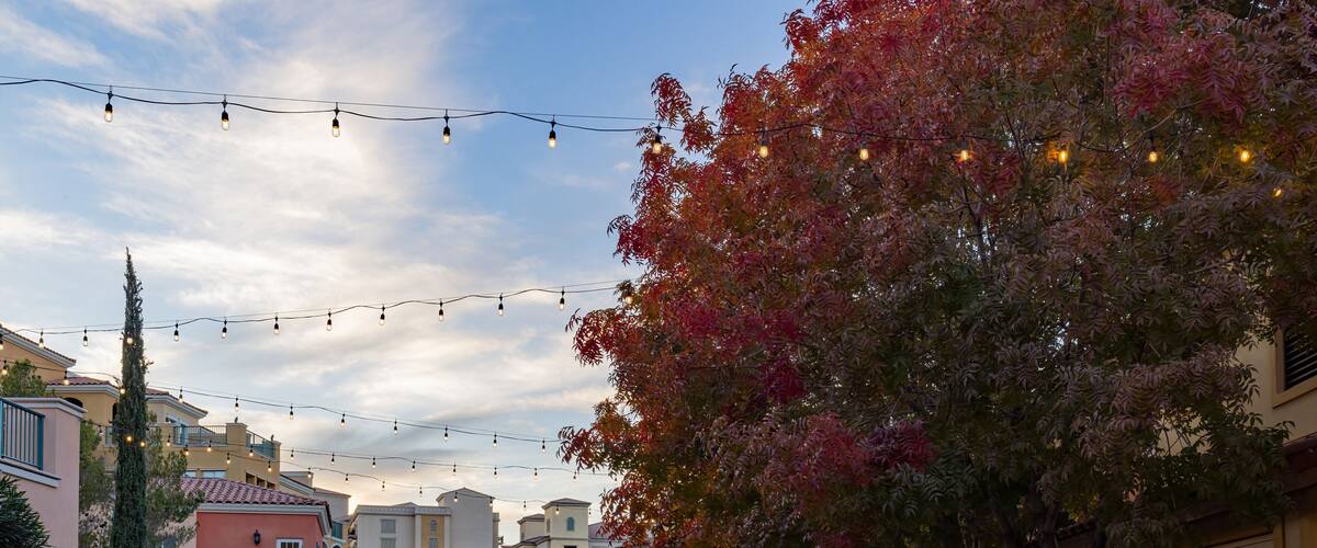 Sunset view in Lake Las Vegas area