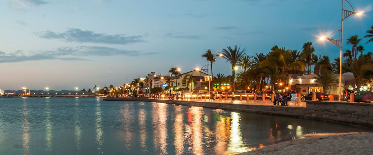 LA PAZ MALECON, BAJA CALIFRONIA SUR. MEXICO