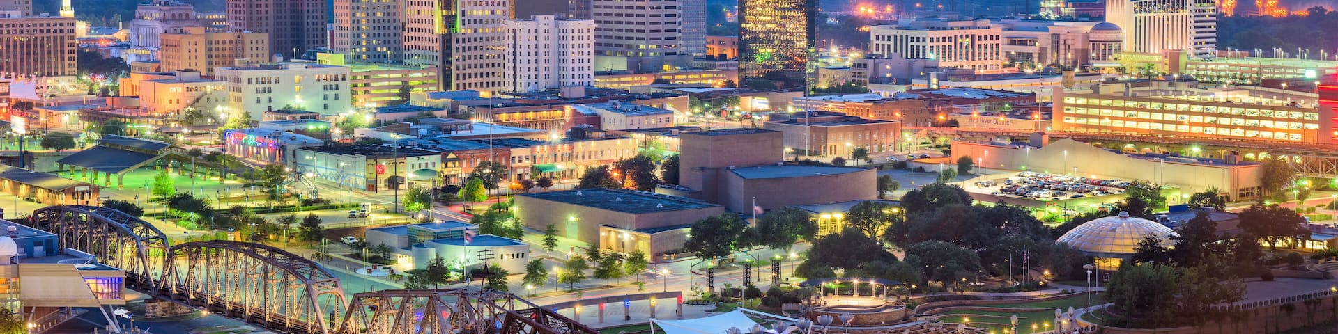Shreveport, Louisiana, USA Skyline