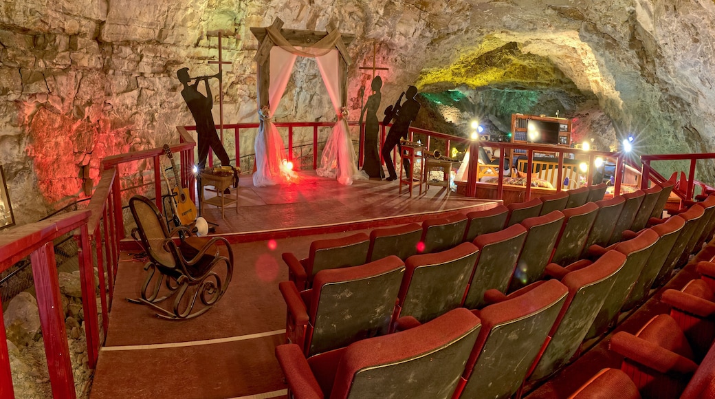 Cave Motel and wedding stage in Grand Canyon Caverns, Peach Springs, Mile Marker 115, Arizona, United States