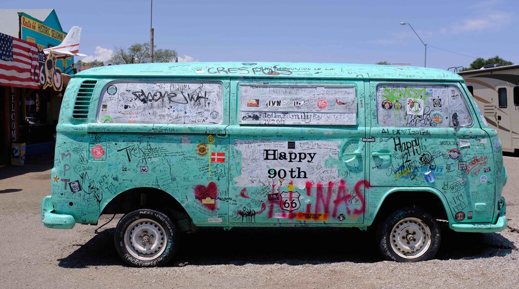 Somewhere on Route 66 between Kingman and Seligman.