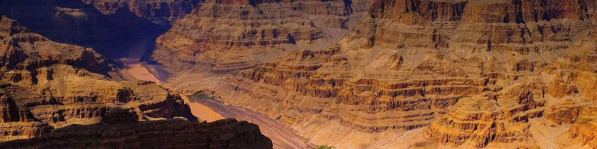 magical light over the Grand Canyon, West rim, near Guano point