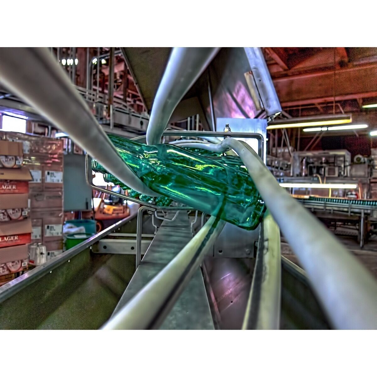 This is from a tour of the oldest brewery in the us. Really nice tour and you get free beer at the end