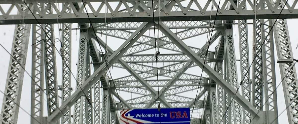 Welcome to the USA!
Bye Canada -- see you in Spring!