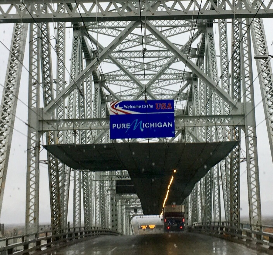 Welcome to the USA!
Bye Canada -- see you in Spring!