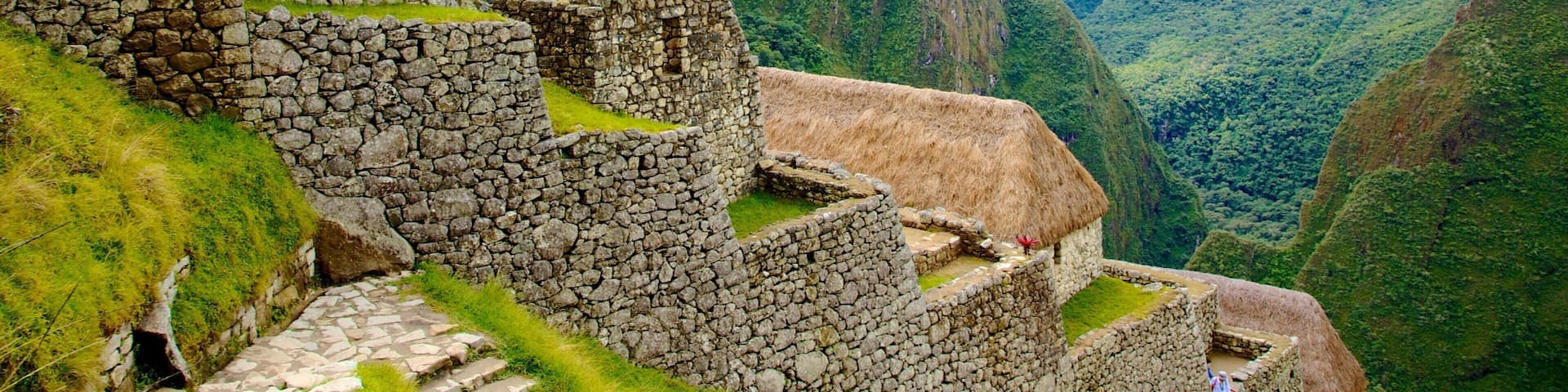 Cusco showing a house, building ruins and heritage architecture