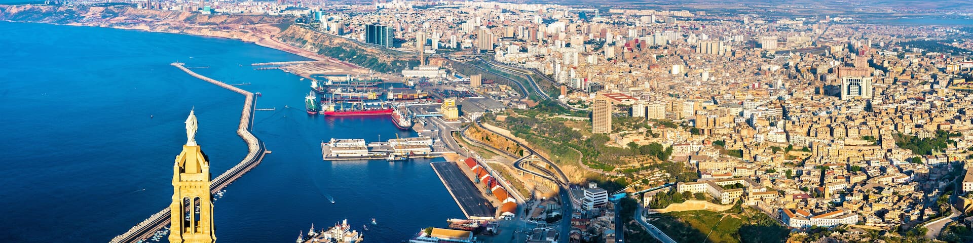 Skyline of Oran, a major Algerian city