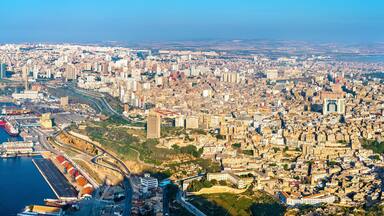Skyline of Oran, a major Algerian city