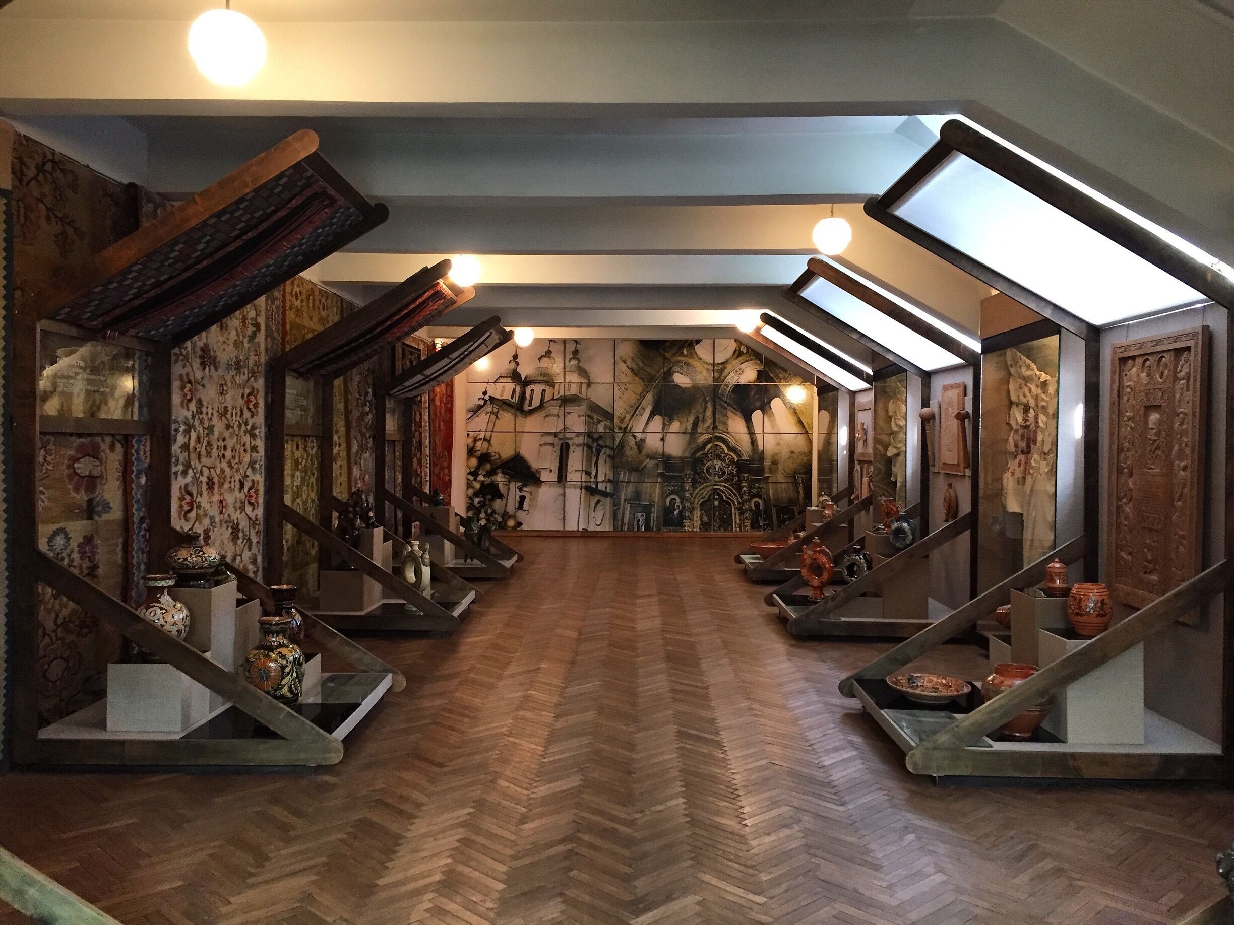 Every exhibit is aesthetically appealing. 