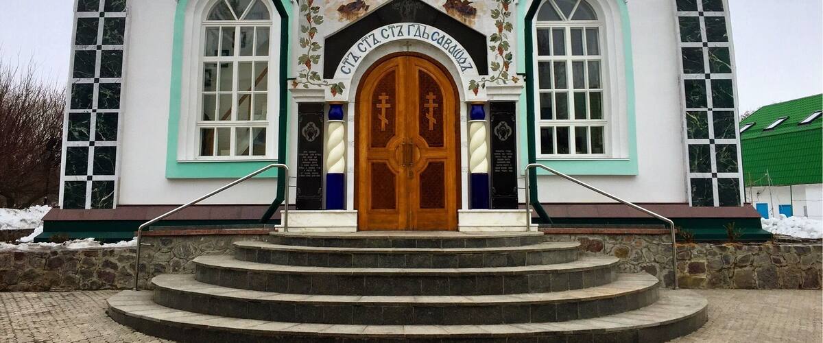 One of three churches in the convent complex.