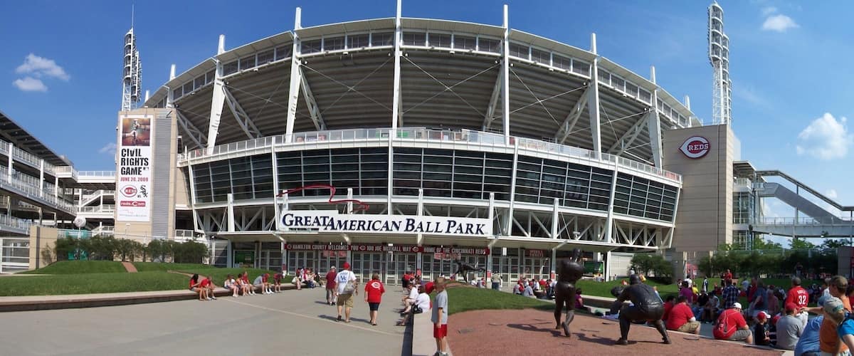 Cincinnati has done a great job with the stadium by the river.  Very cool place to go for a long weekend.