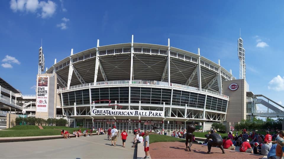 Cincinnati has done a great job with the stadium by the river. Very cool place to go for a long weekend.