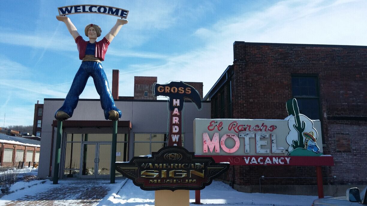 The entrance to the American Sign Museum. A sensory overload of signage, giving an amazing history of advertising in America. Totally worth the time if you're in the Cincy area. 