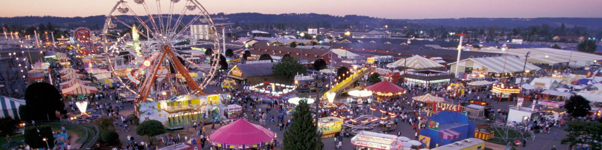 N.A., USA, Washington, Puyallup. Washington State Fair