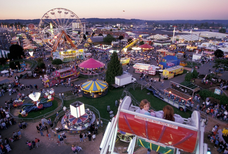 N.A., USA, Washington, Puyallup. Washington State Fair