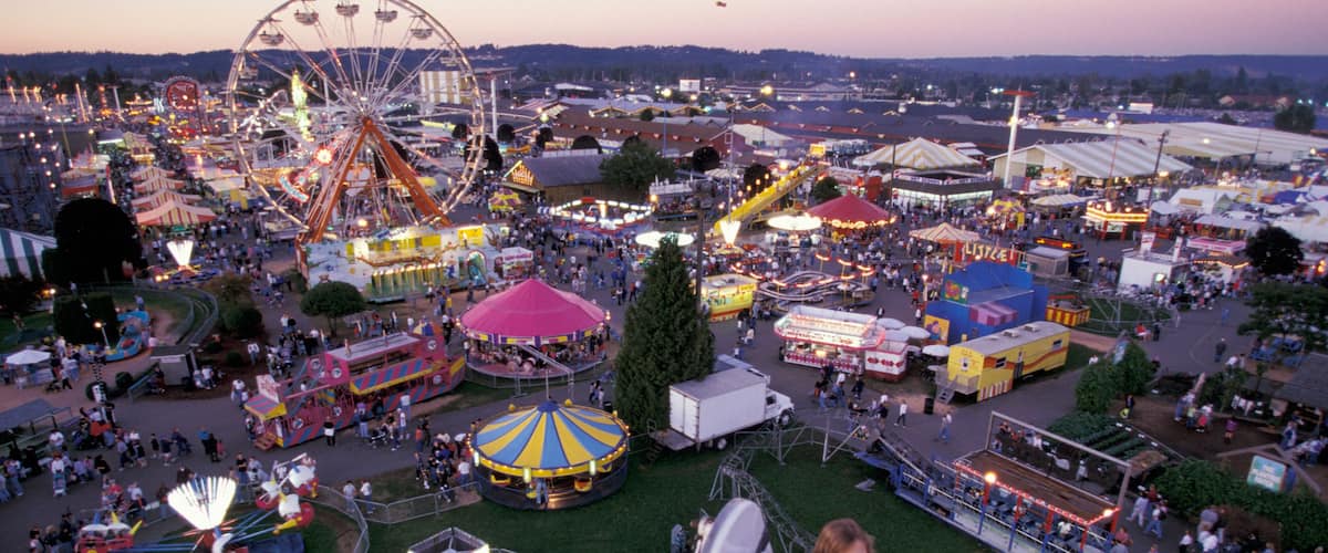 N.A., USA, Washington, Puyallup. Washington State Fair