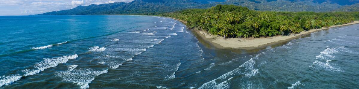 Beautiful Uvita Beach, Costa Rica, Puntarenas.