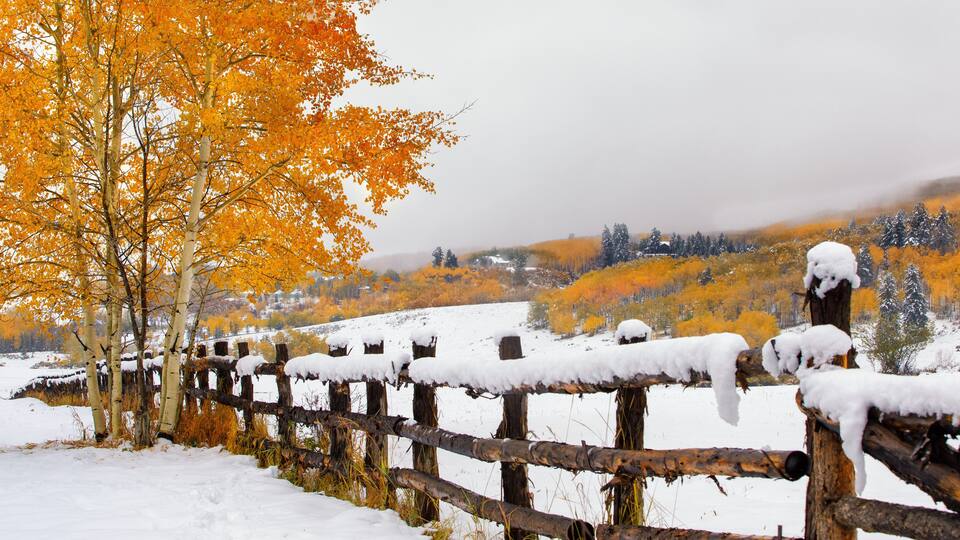 snow in Colorado