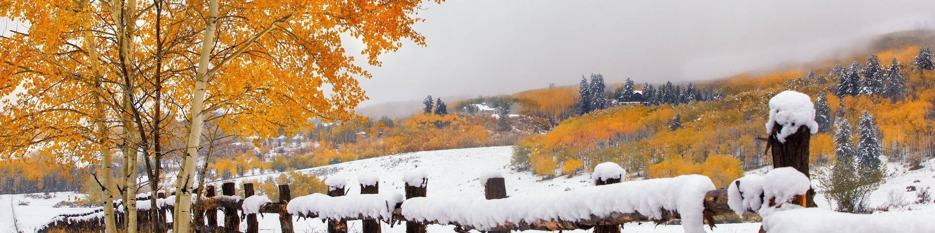 snow in Colorado