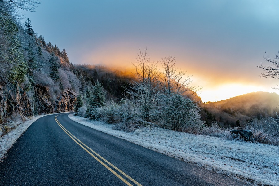 Near Caney Fork Overlook.