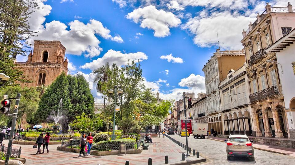 Cuenca historical landmarks, Ecuador
