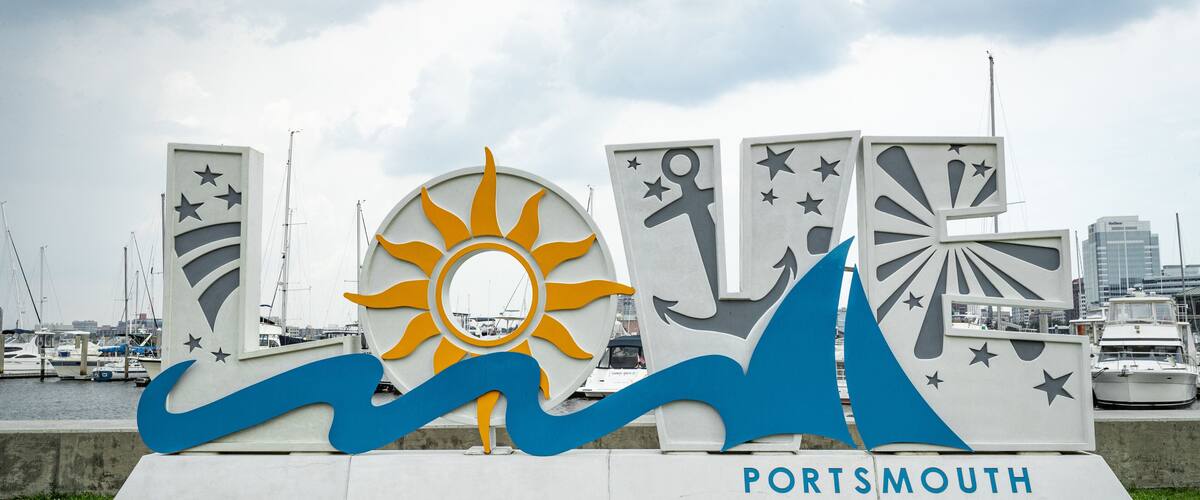 Portsmouth featuring signage