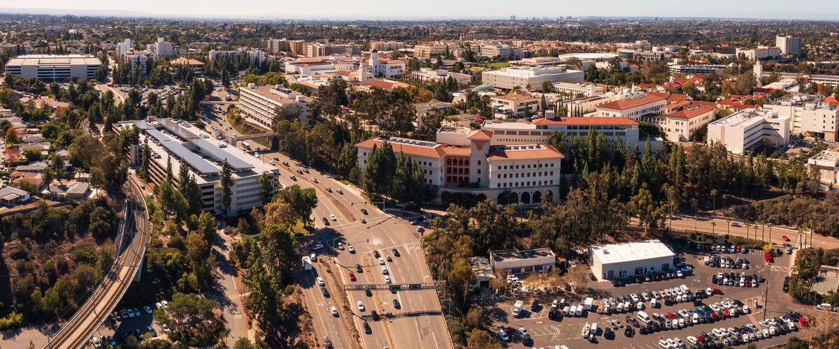 San Diego State University college campus