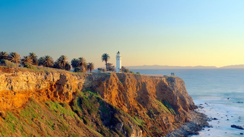 San Vicente Lighthouse at San Pedro Harbor, Los Angeles, California