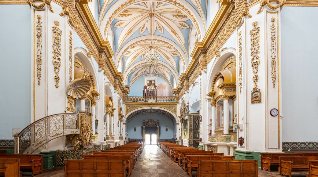 Interior view of the Templo de San Jose de Gracia