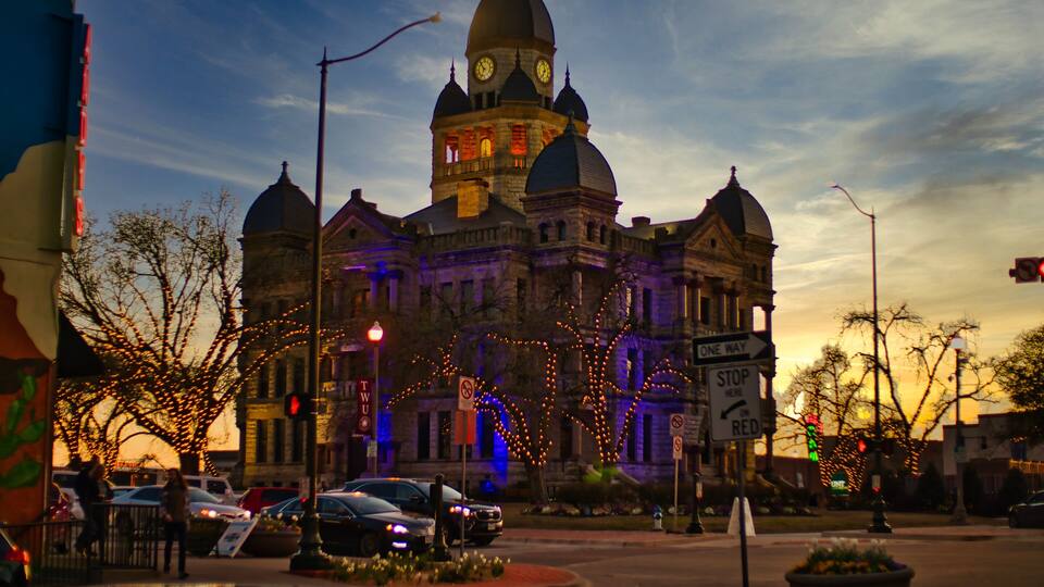 Old Courthouse in Denton, Texas