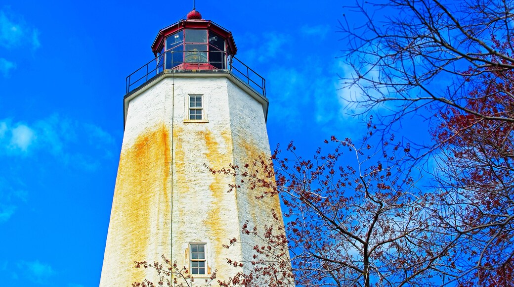Sandy Hook Lighthouse reflex