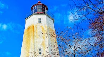 Sandy Hook Lighthouse reflex
