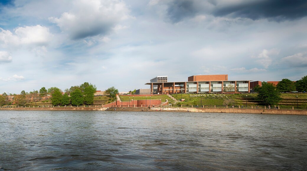 Columbus, Georgia, riverfront and downtown