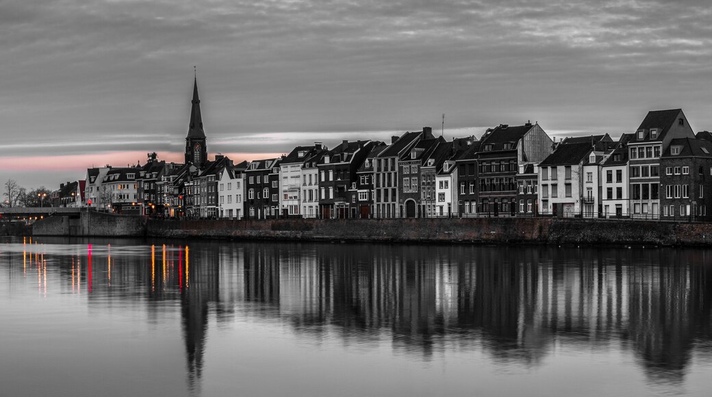 Historic Maastricht Cityscape with Iconic Landmarks