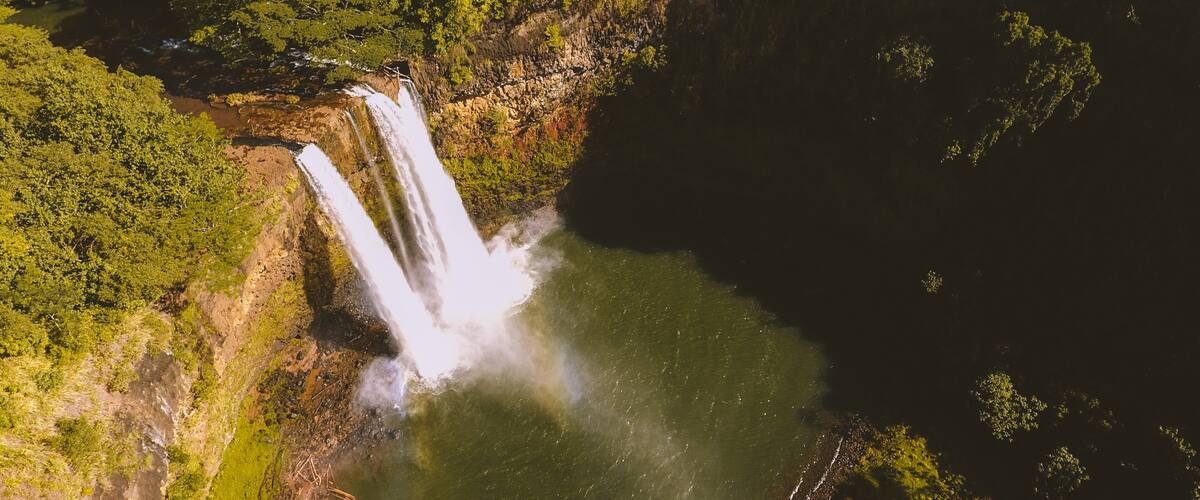 Wailua Falls, Kauai, Hawaii