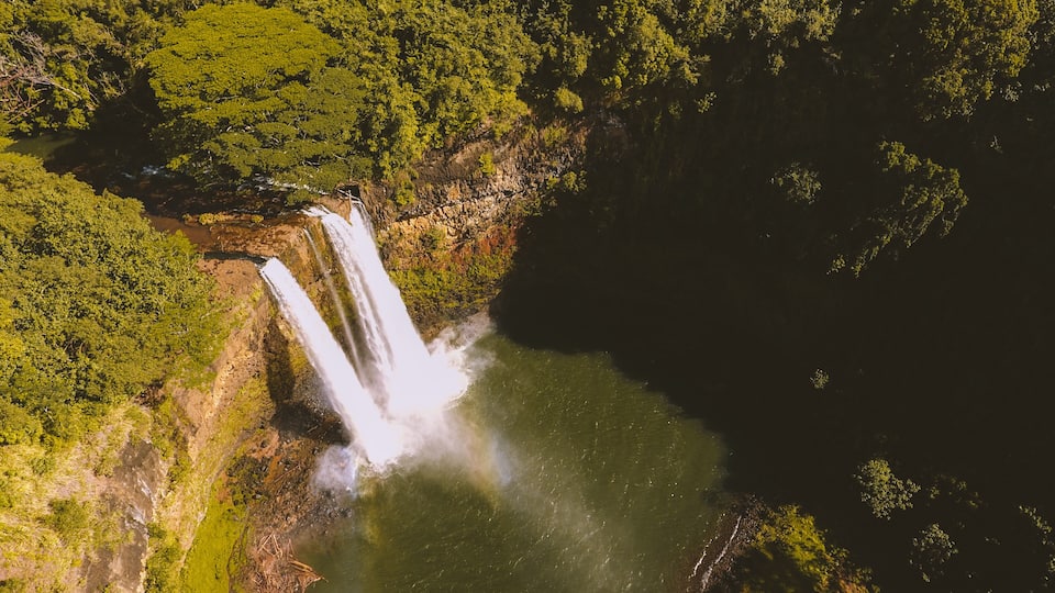 Wailua Falls, Kauai, Hawaii