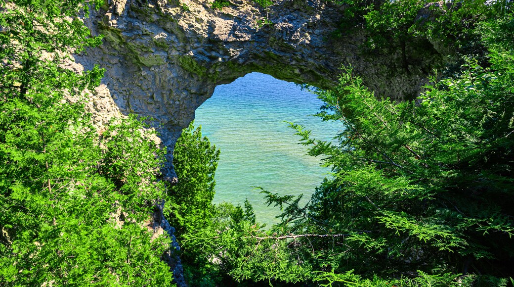 Arch Rock Mackinac Island Michigan USA