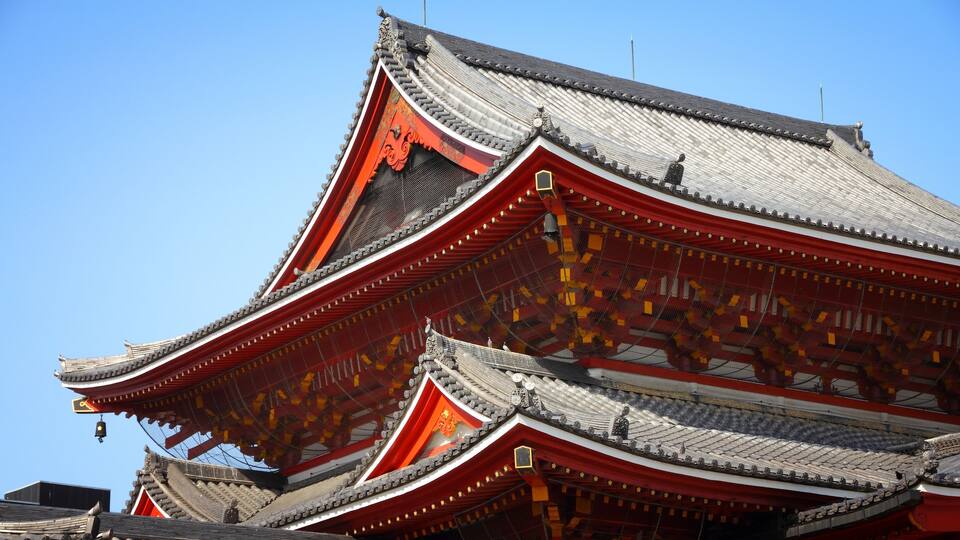 Nagoya - Osu Kannon. Japan landmarks.