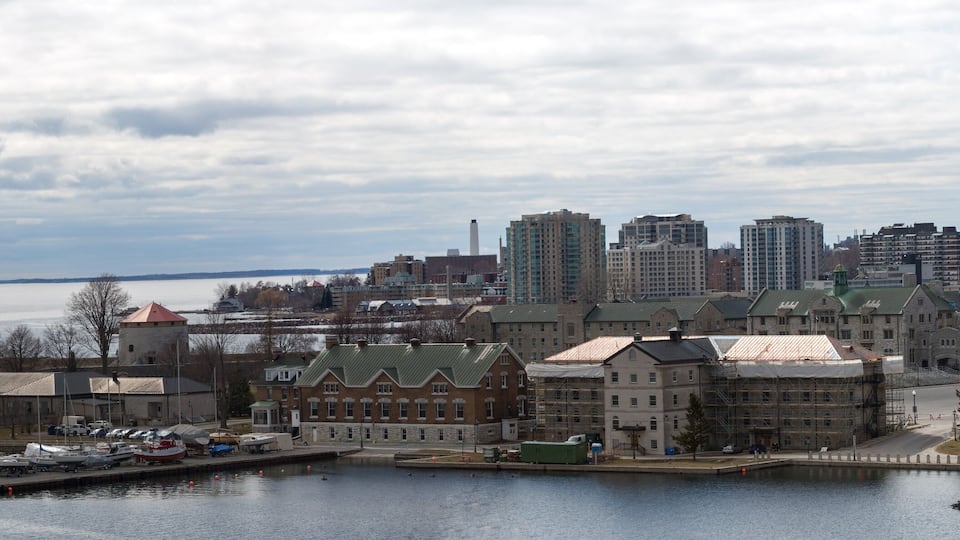 Panorama of Kingston Ontario is Known as the Limestone City