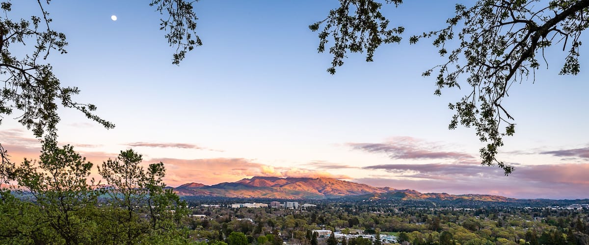 Dinosaur Hill Park at Sunset