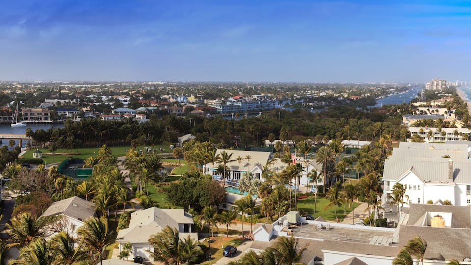 Aerial view of Hillsboro Beach