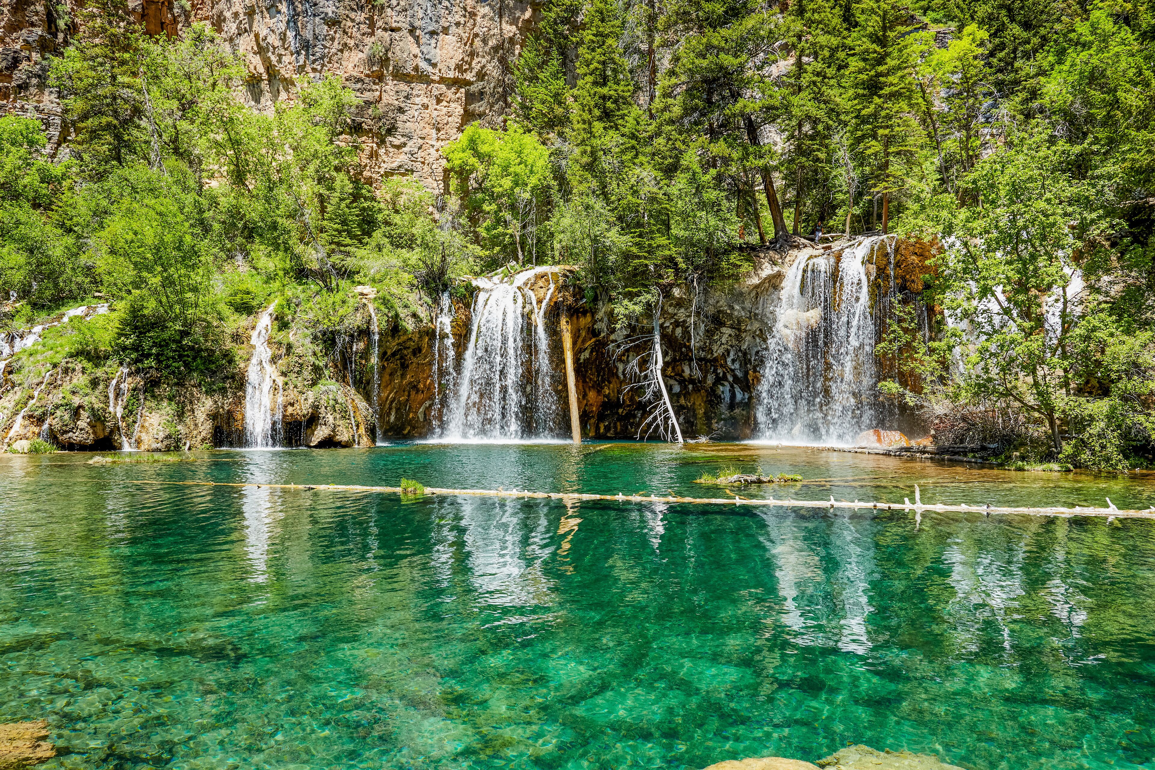 Hanging Lake Waterfall, Colorado, USA