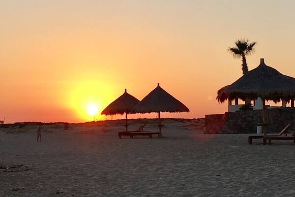 Our summer retreat! I will always love the peacefulness and beauty of this private vacations condo in Puerto Penasco!