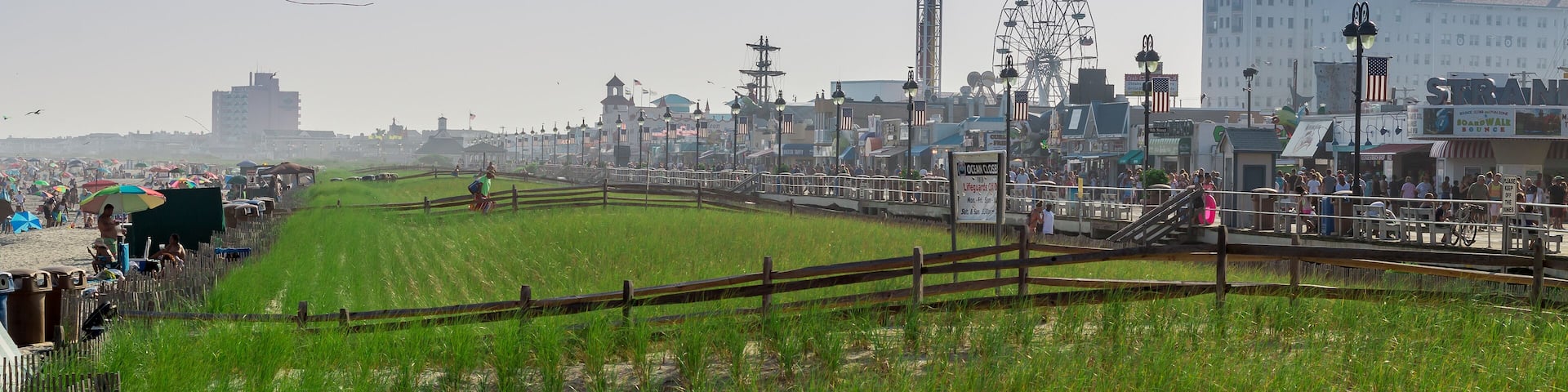 Ocean City, New Jersey Beach and Boardwalk