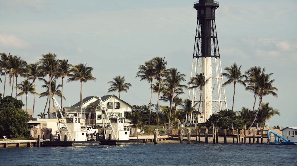 Hillsboro Inlet Lighthouse in Pompano Beach, Florida