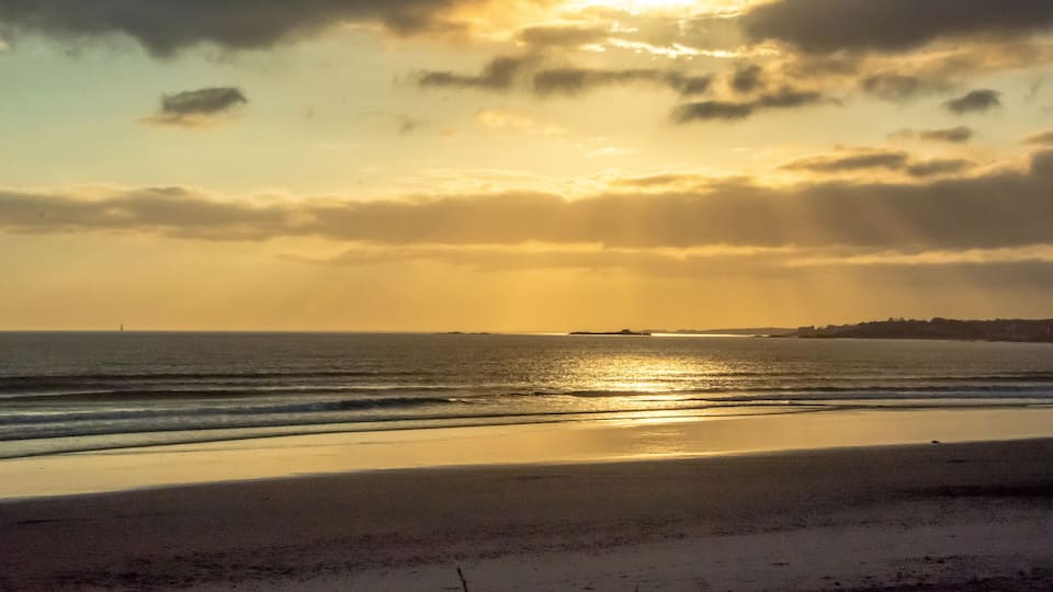 Sunrise by the Ocean