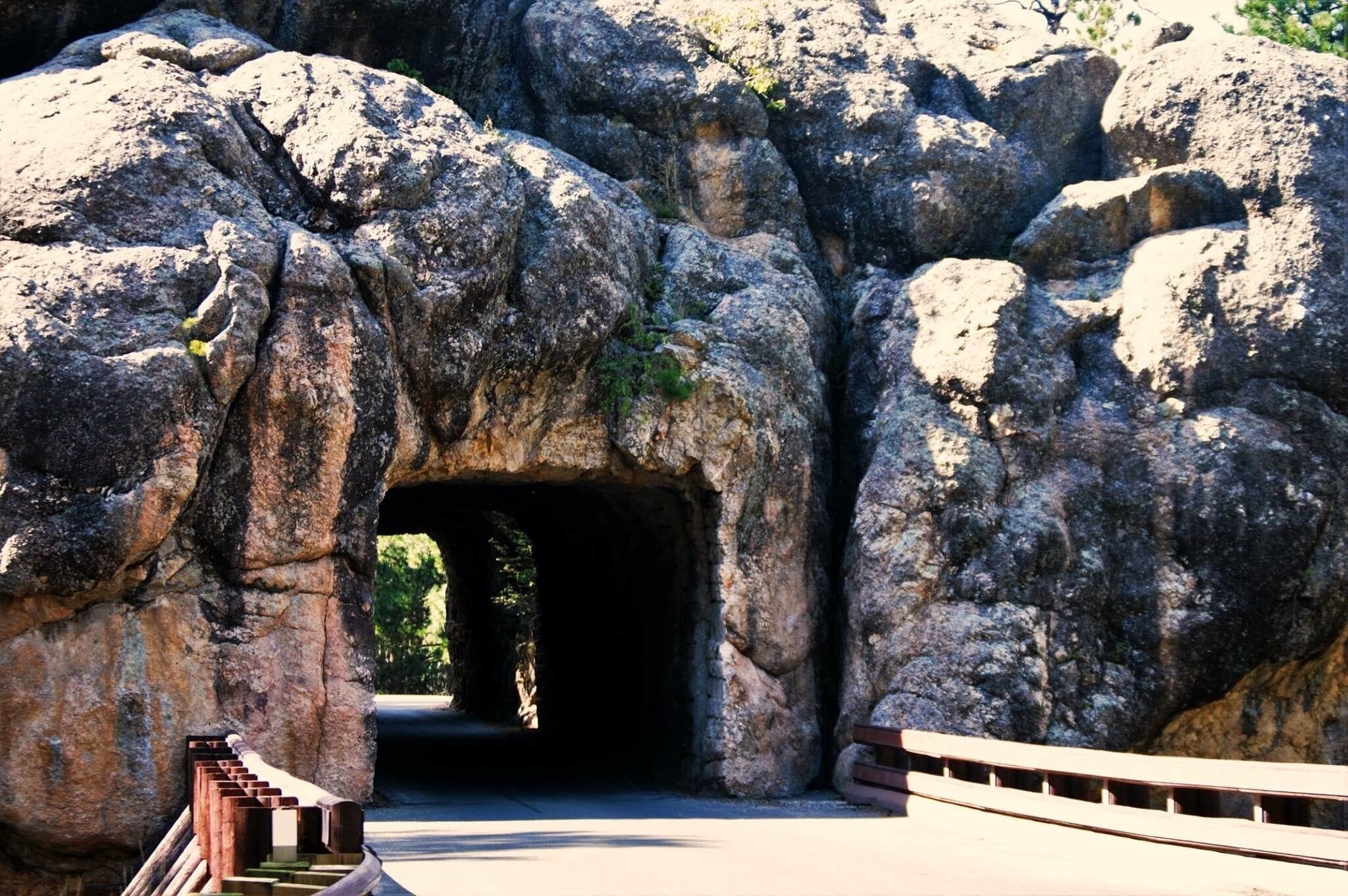 Lots and lots of tunnels through out this spectacular drive!