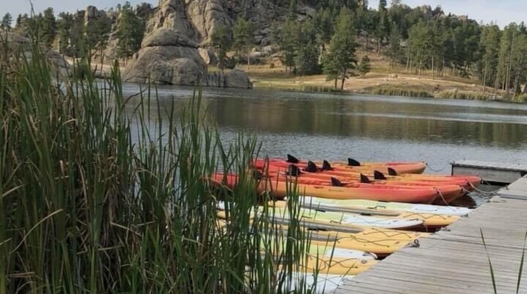 This is my favorite spot in the Black Hills. Beautiful lake and hiking trails.