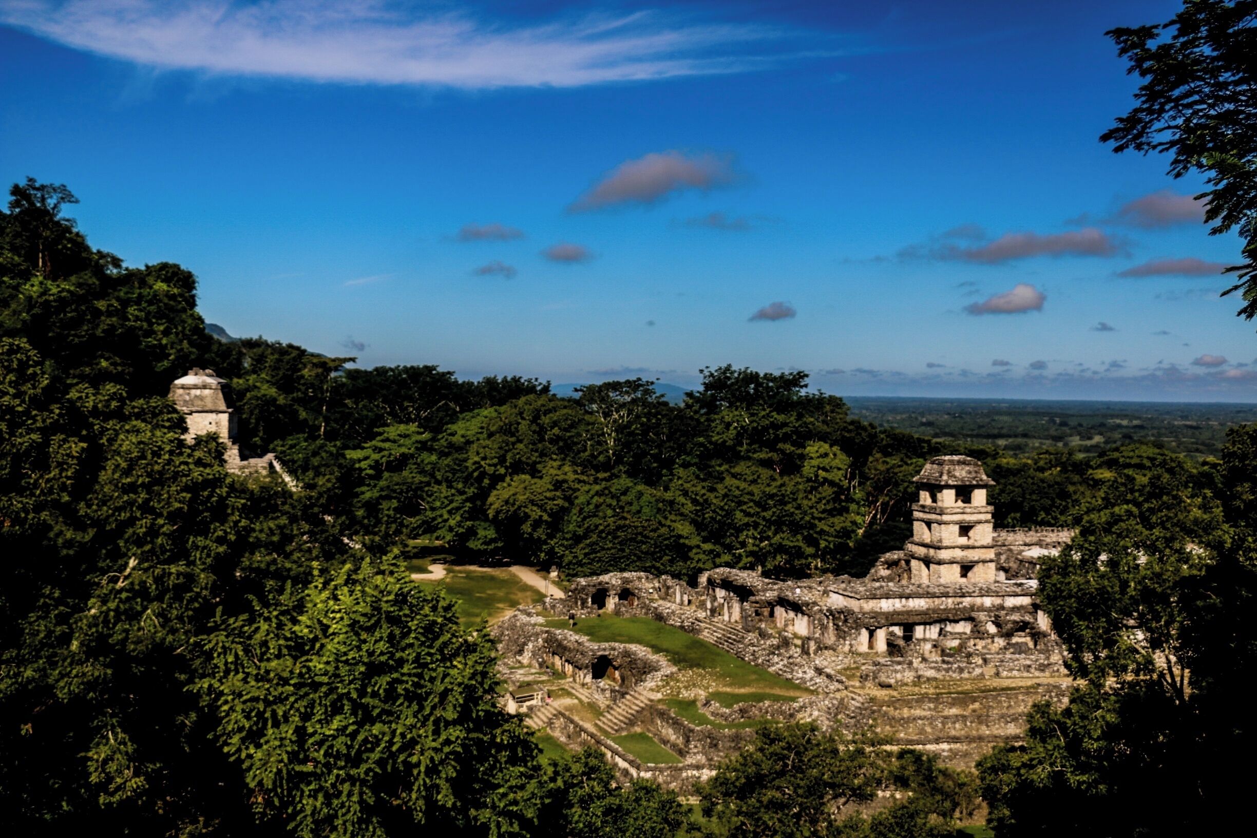  A little lesser-known than many of the ancient ruins in Central America, Palenque - in Chiapas, Mexico - is still a great spot to check out while in the area. 

Getting there takes a bit of time, but you'll be rewarded with smaller crowds, and a little more "left to the jungle" vibe.

#Mexico #Chiapas #Palenque #Ruins